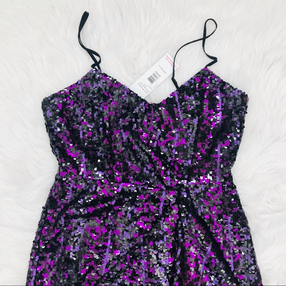 Parker Joanie Sequined Mini Dress - Picture 4 of 15